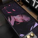 Mouse Pad Gamer Estilo Anime Japonês – Base Antiderrapante para Teclado Mecânico e Mouse E-sports