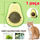 Abacate Catnip para Gatos – Brinquedo Interativo de Parede que Relaxa e Estimula