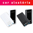 Power Bank 20000mAh com Carregamento Rápido – Carregador Portátil de Alta Capacidade com Design Favo de Mel para Celular e Viagens