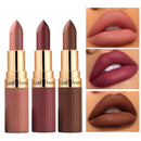 Batom Matte Velvet 6 Cores Nude e Marrom