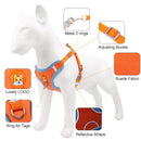 Coleira Peitoral Ajustável com Guia para Cães e Gatos – Super Resistente, Confortável e Segura para Passeios Diários