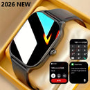 Smartwatch 2026 com Tela Colorida 2,01” – Chamadas Bluetooth, Monitoramento Fitness | Compatível com Android e iOS | Unissex