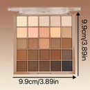 Paleta de Sombras 25 Cores Nude & Marrom Chocolate