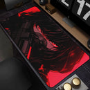 Mouse Pad Gamer Estilo Anime Japonês – Base Antiderrapante para Teclado Mecânico e Mouse E-sports
