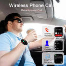 Smartwatch 2026 com Tela Colorida 2,01” – Chamadas Bluetooth, Monitoramento Fitness | Compatível com Android e iOS | Unissex