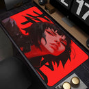 Mouse Pad Gamer Estilo Anime Japonês – Base Antiderrapante para Teclado Mecânico e Mouse E-sports