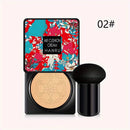Base BB Cream Mushroom Air Cushion 20g – Cobertura Natural, Hidratante, Efeito Uniforme e Longa Duração