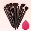Kit Profissional 13 Pincéis de Maquiagem VANDER ✨ Cerdas Macias para Base, Blush, Contorno e Sombras — Acabamento Perfeito e Luxuoso