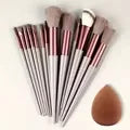 Kit Profissional 13 Pincéis de Maquiagem VANDER ✨ Cerdas Macias para Base, Blush, Contorno e Sombras — Acabamento Perfeito e Luxuoso