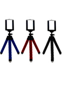 Mini Tripé Flexível Universal para Celular – Suporte Articulado Portátil com Base Antiderrapante e Rotação 360°